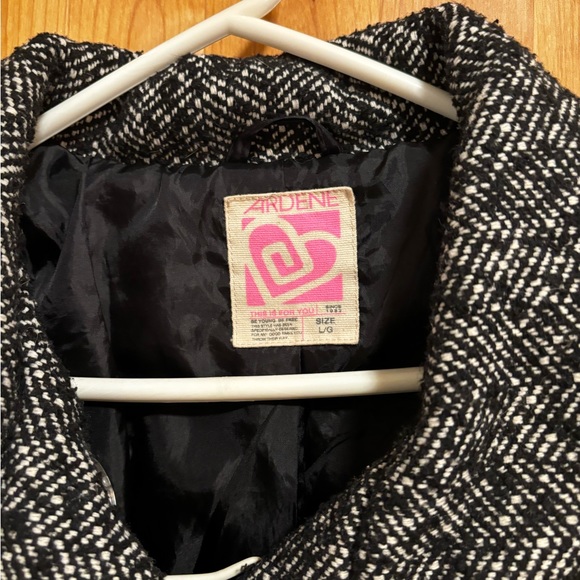 Cinch Double Breasted Pea Coat by Ardene - Picture 5 of 5